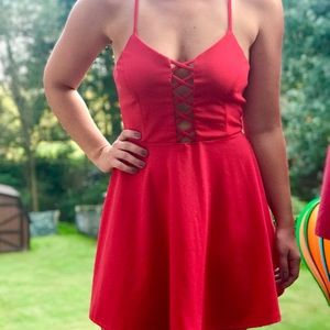 Forever 21 Fit and Flare Skater Dress